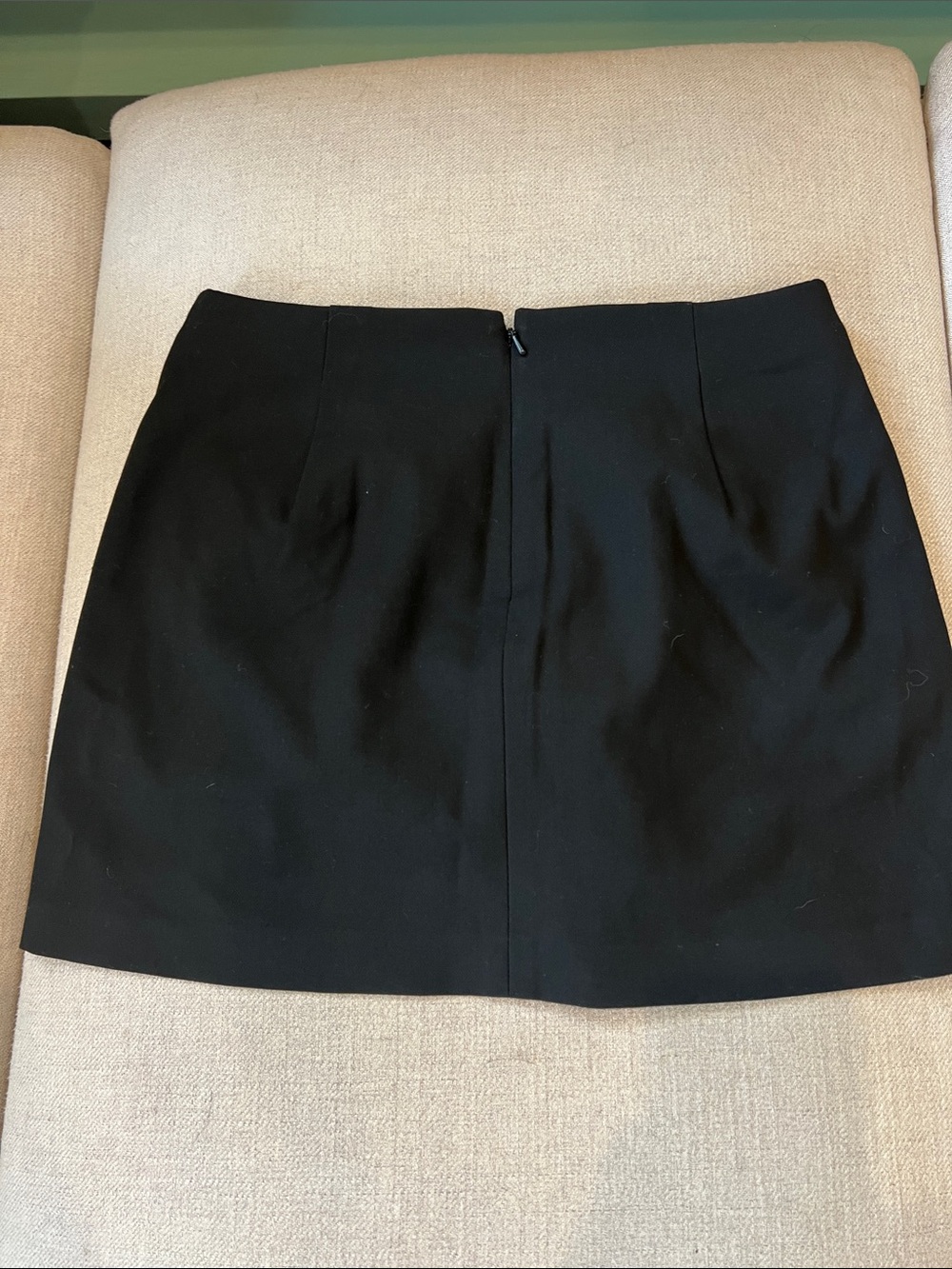NWT Classic Black Mini Skirt - Picture 3 of 5